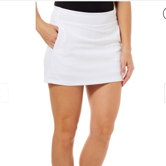 FILA Sport Golf Side Zipper Skort Cream Beige womens size 8 - Picture 1 of 9